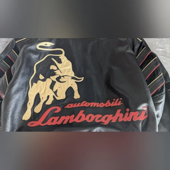 Jeff hamilton full Italian lambskinLamborghini Diablo jacket